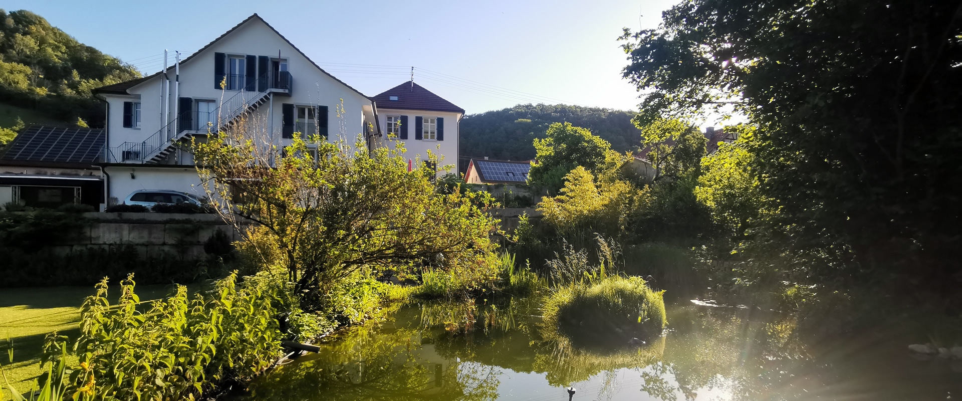 DAS ZOLLHAUS - Altes Zollhaus in Riedern am Sand, Klettgau, Loft Wohnung, Schlafzimmer