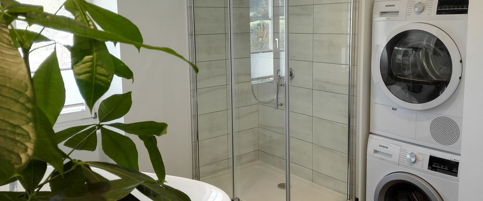 DAS ZOLLHAUS - Altes Zollhaus in Riedern am Sand, Klettgau, Loft Wohnung, Bad mit Dusche, Waschmaschine Trockner