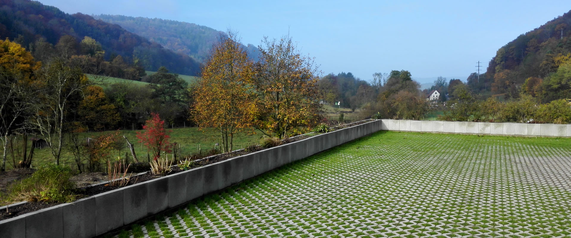 DAS ZOLLHAUS - Altes Zollhaus in Riedern am Sand (Klettgau) Aussicht nach Westen