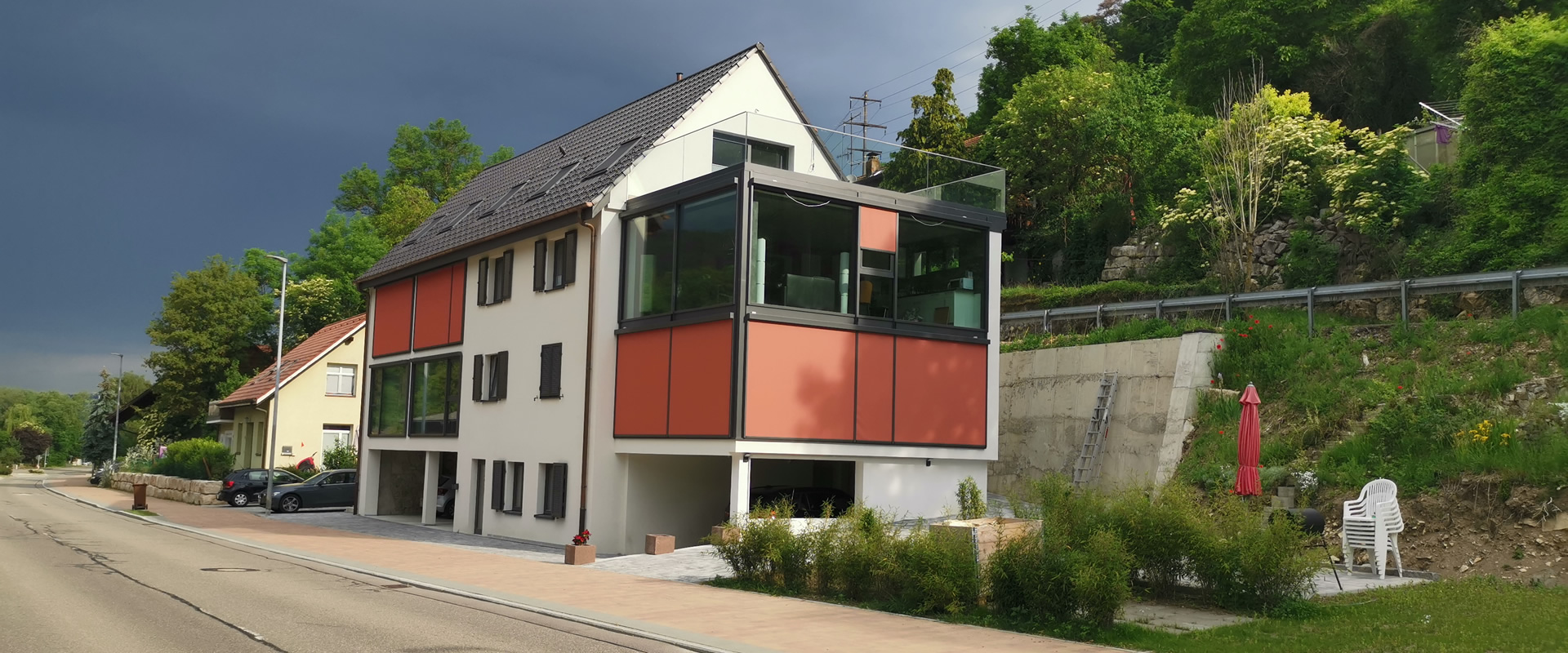 DAS ZOLLHAUS - Altes Zollhaus in Riedern am Sand (Klettgau) Ansicht von Nordosten