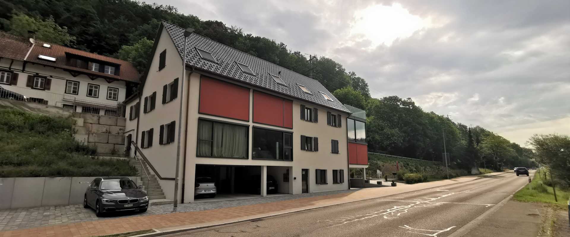 DAS ZOLLHAUS - Altes Zollhaus in Riedern am Sand (Klettgau) Ansicht von Nordosten